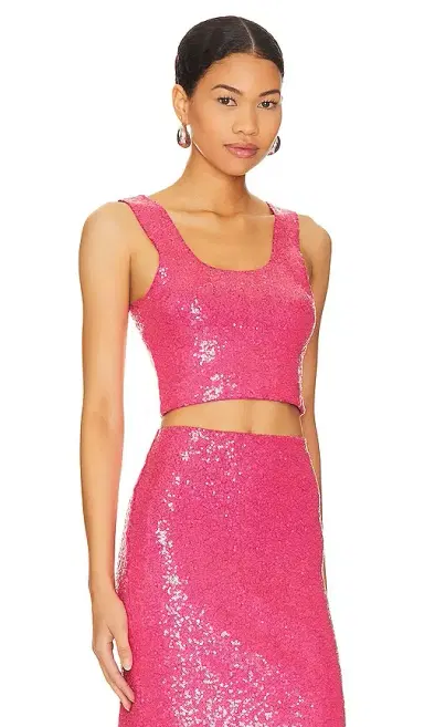 Commando Sequin Crop Top | Thumbnail 2 Commando Sequin Crop Top | Thumbnail 2