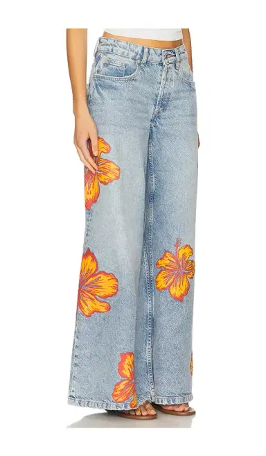 Free People Palisades Wide Leg Jeans | Thumbnail 2 Free People Palisades Wide Leg Jeans | Thumbnail 2