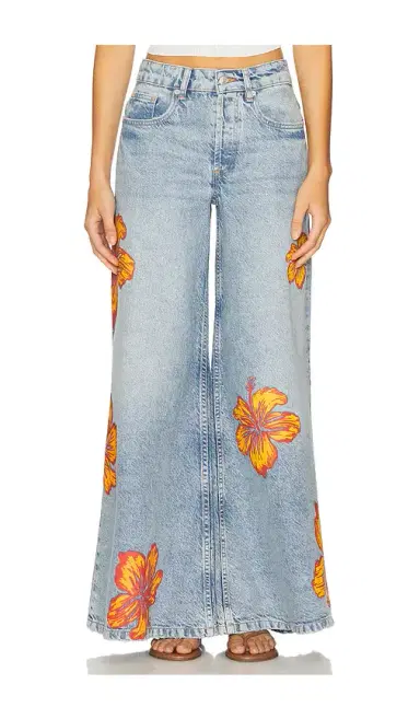 Free People Palisades Wide Leg Jeans | Thumbnail 1 Free People Palisades Wide Leg Jeans | Thumbnail 1