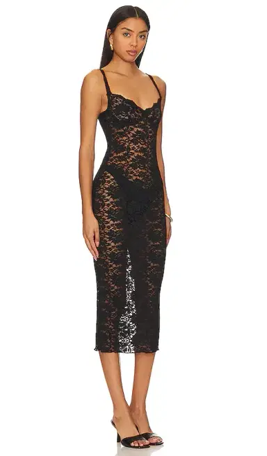 superdown Nada Sheer Dress | Thumbnail 2 superdown Nada Sheer Dress | Thumbnail 2