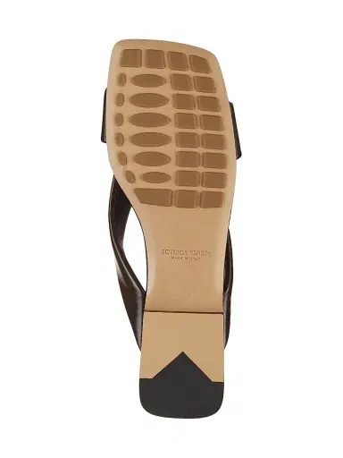 Bottega Veneta Women's Interwoven Leather Flat Sandals - Pink | Thumbnail 11 Bottega Veneta Women's Interwoven Leather Flat Sandals - Pink | Thumbnail 11