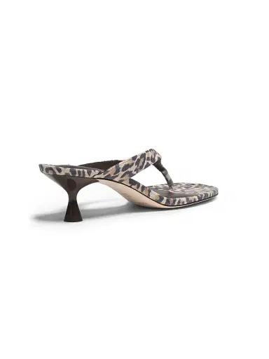 Reformation Women's Sophie 50MM Leopard-Print Suede Sandals - Leopard | Thumbnail 3 Reformation Women's Sophie 50MM Leopard-Print Suede Sandals - Leopard | Thumbnail 3