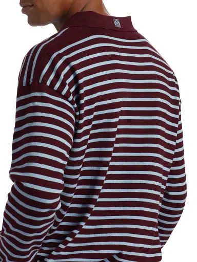 Loewe Men's x Paula's Ibiza Long-Sleeve Polo Sweater | Thumbnail 6 Loewe Men's x Paula's Ibiza Long-Sleeve Polo Sweater | Thumbnail 6