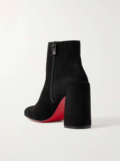 Christian Louboutin Turela 85 Suede Ankle Boots | Thumbnail 3 Christian Louboutin Turela 85 Suede Ankle Boots | Thumbnail 3