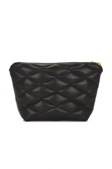 Saint Laurent Large Cosmetic Pouch | Thumbnail 3 Saint Laurent Large Cosmetic Pouch | Thumbnail 3