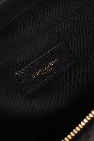 Saint Laurent Large Cosmetic Pouch | Thumbnail 6 Saint Laurent Large Cosmetic Pouch | Thumbnail 6
