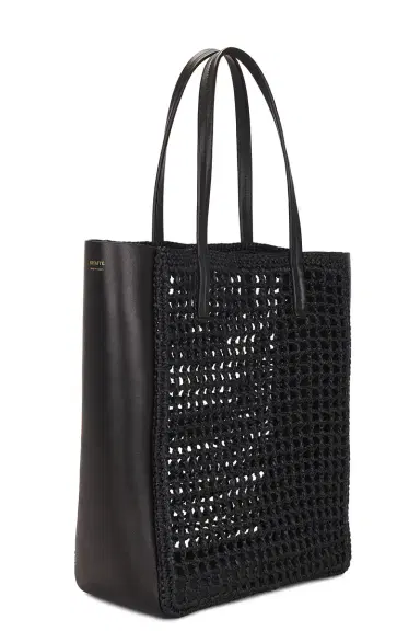 Khaite Zoe Patchwork Raffia Tote Bag | Thumbnail 4 Khaite Zoe Patchwork Raffia Tote Bag | Thumbnail 4