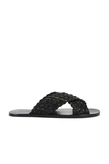 Saint Laurent Party Flat Sandal | Thumbnail 1 Saint Laurent Party Flat Sandal | Thumbnail 1