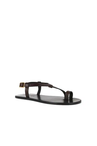 Saint Laurent Party Flat Sandal | Thumbnail 2 Saint Laurent Party Flat Sandal | Thumbnail 2