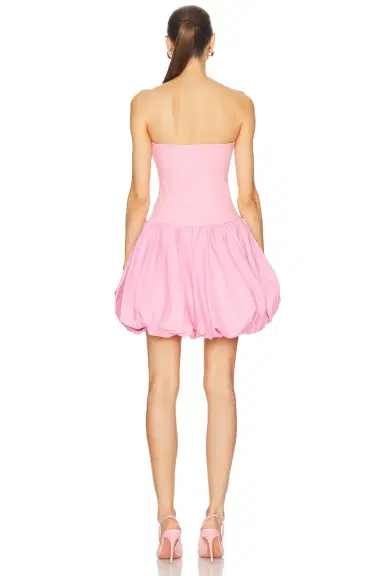 SIMKHAI Pollie Bubble Mini Dress | Thumbnail 3 SIMKHAI Pollie Bubble Mini Dress | Thumbnail 3
