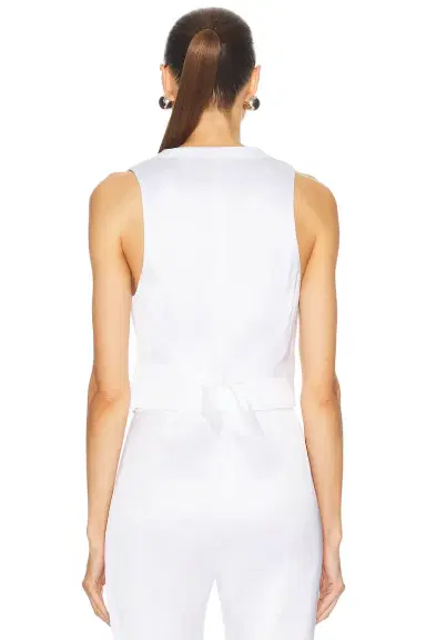 Alexandre Vauthier Satin Tailoring Vest | Thumbnail 3 Alexandre Vauthier Satin Tailoring Vest | Thumbnail 3