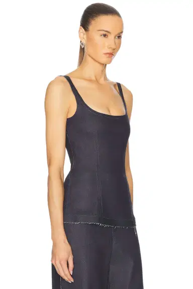 Marni Denim Tank Top | Thumbnail 2 Marni Denim Tank Top | Thumbnail 2