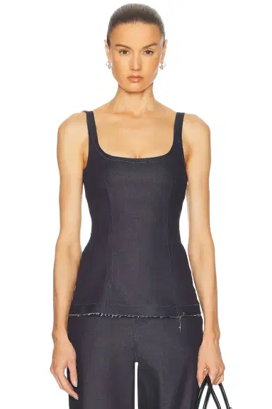 Marni Denim Tank Top | Thumbnail 1 Marni Denim Tank Top | Thumbnail 1