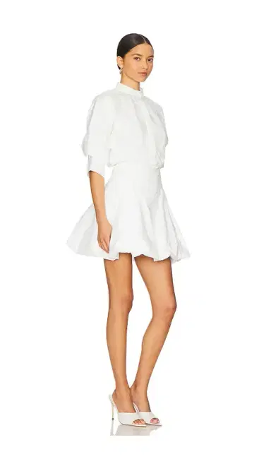 SIMKHAI Effie Bubble Mini Dress | Thumbnail 2 SIMKHAI Effie Bubble Mini Dress | Thumbnail 2