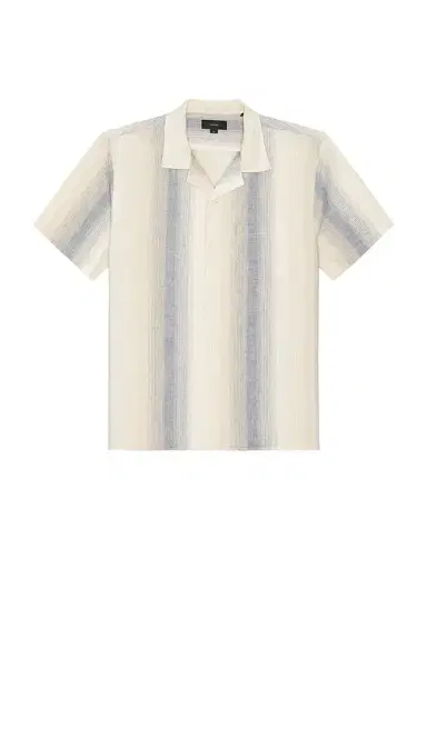 Vince Marina Stripe Short Sleeve Cabana Shirt | Thumbnail 1 Vince Marina Stripe Short Sleeve Cabana Shirt | Thumbnail 1