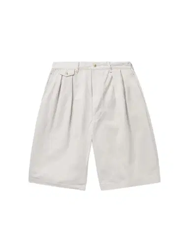 Beams Plus Wide-Leg Pleated Cotton-Twill Shorts - Men | Thumbnail 1 Beams Plus Wide-Leg Pleated Cotton-Twill Shorts - Men | Thumbnail 1