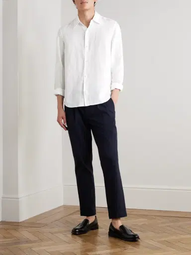 MR P. Garment-Dyed Linen Shirt - Men | Thumbnail 2 MR P. Garment-Dyed Linen Shirt - Men | Thumbnail 2