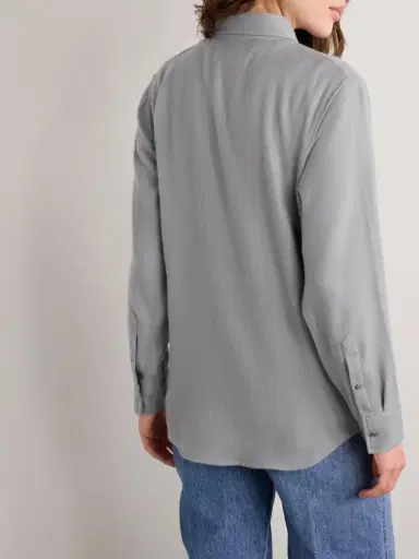 God’s True Cashmere Cashmere-twill Shirt | Thumbnail 4 God’s True Cashmere Cashmere-twill Shirt | Thumbnail 4