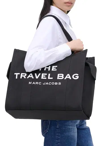 Marc Jacobs Women's The Travel Tote Bag - Black | Thumbnail 2 Marc Jacobs Women's The Travel Tote Bag - Black | Thumbnail 2