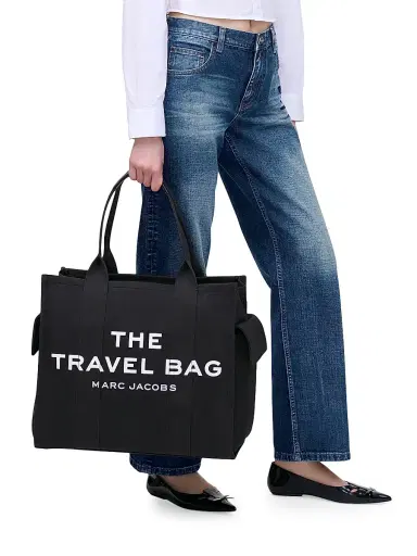Marc Jacobs Women's The Travel Tote Bag - Black | Thumbnail 3 Marc Jacobs Women's The Travel Tote Bag - Black | Thumbnail 3