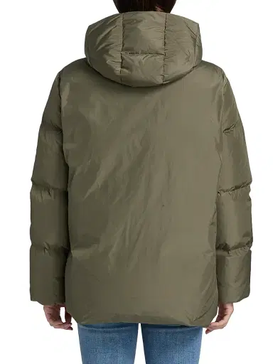 Jenni Kayne Women's Hooded Down Puffer Coat - Sage | Thumbnail 5 Jenni Kayne Women's Hooded Down Puffer Coat - Sage | Thumbnail 5