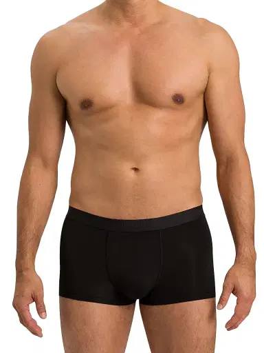 Hanro Men's 2-Pack Solid Boxer Briefs - Midnight Navy Black - Size XXL | Thumbnail 3 Hanro Men's 2-Pack Solid Boxer Briefs - Midnight Navy Black - Size XXL | Thumbnail 3