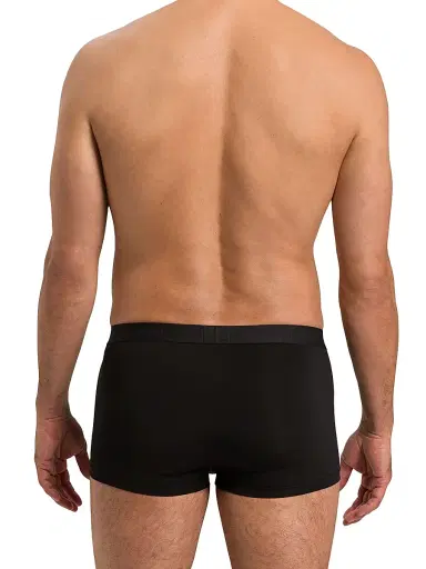 Hanro Men's 2-Pack Solid Boxer Briefs - Midnight Navy Black - Size XXL | Thumbnail 4 Hanro Men's 2-Pack Solid Boxer Briefs - Midnight Navy Black - Size XXL | Thumbnail 4
