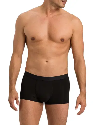 Hanro Men's 2-Pack Solid Boxer Briefs - Midnight Navy Black - Size XXL | Thumbnail 6 Hanro Men's 2-Pack Solid Boxer Briefs - Midnight Navy Black - Size XXL | Thumbnail 6