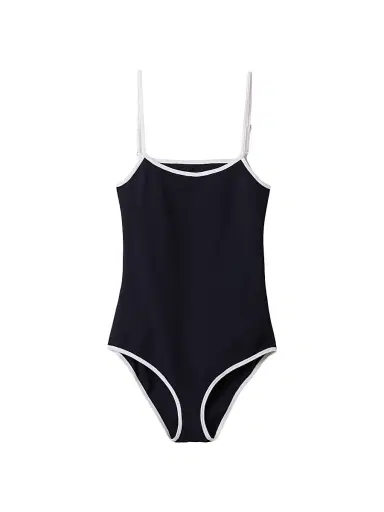 Miu Miu Women's Technical Knit Swimsuit - Blue - Size 0 | Thumbnail 1 Miu Miu Women's Technical Knit Swimsuit - Blue - Size 0 | Thumbnail 1