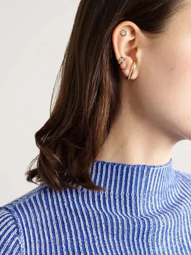 STONE AND STRAND en Glow 14-karat Gold Single Earring | Thumbnail 4 STONE AND STRAND en Glow 14-karat Gold Single Earring | Thumbnail 4