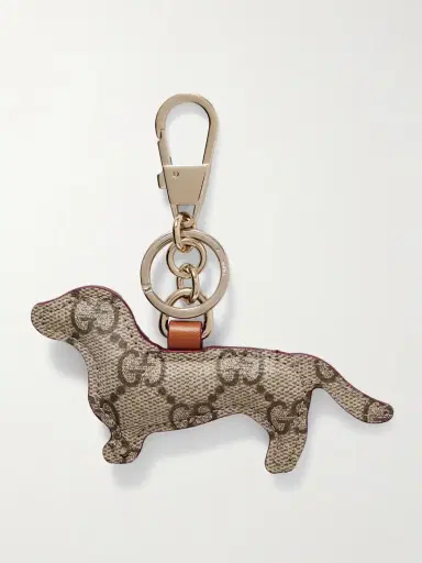 Gucci Embellished Leather Keychain | Thumbnail 3 Gucci Embellished Leather Keychain | Thumbnail 3