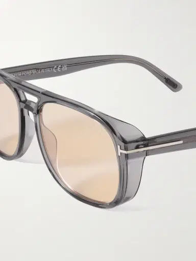 Tom Ford Rosco Aviator-style Acetate Sunglasses | Thumbnail 3 Tom Ford Rosco Aviator-style Acetate Sunglasses | Thumbnail 3