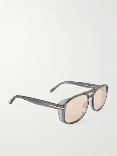 Tom Ford Rosco Aviator-style Acetate Sunglasses | Thumbnail 4 Tom Ford Rosco Aviator-style Acetate Sunglasses | Thumbnail 4