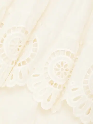 Zimmermann Women's Lucky Embroidered Tiered Cotton Midi-Skirt - | Thumbnail 7 Zimmermann Women's Lucky Embroidered Tiered Cotton Midi-Skirt - | Thumbnail 7