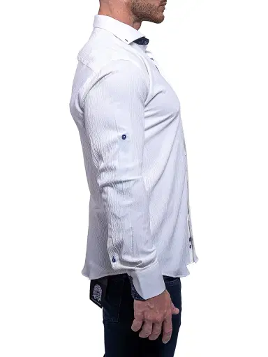 Maceoo Men's Einstein Resistance Shirt - White | Thumbnail 5 Maceoo Men's Einstein Resistance Shirt - White | Thumbnail 5
