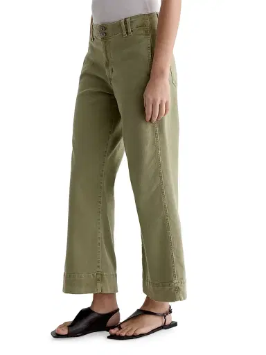 AG Jeans Women's Natasha Mid-Rise Crop Jeans - Sulfur Basil | Thumbnail 3 AG Jeans Women's Natasha Mid-Rise Crop Jeans - Sulfur Basil | Thumbnail 3