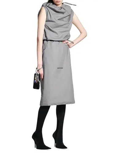 Balenciaga Women's Shoe Bag Top - Grey | Thumbnail 6 Balenciaga Women's Shoe Bag Top - Grey | Thumbnail 6