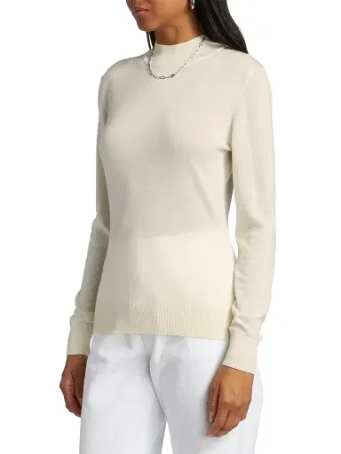 BLK DNM Women's Sweater 72 - Cream | Thumbnail 4 BLK DNM Women's Sweater 72 - Cream | Thumbnail 4