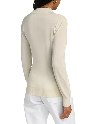 BLK DNM Women's Sweater 72 - Cream | Thumbnail 5 BLK DNM Women's Sweater 72 - Cream | Thumbnail 5