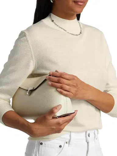 BLK DNM Women's Sweater 72 - Cream | Thumbnail 6 BLK DNM Women's Sweater 72 - Cream | Thumbnail 6