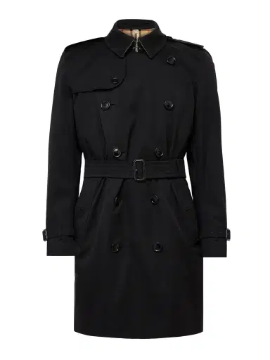 Burberry Kensington Double-Breasted Belted Cotton-Gabardine Trench Coat - Men | Thumbnail 1 Burberry Kensington Double-Breasted Belted Cotton-Gabardine Trench Coat - Men | Thumbnail 1