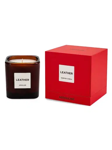 Assouline Leather Scented Candle | Thumbnail 3 Assouline Leather Scented Candle | Thumbnail 3