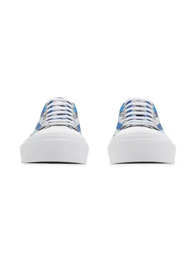 Burberry Men's Check Low-Top Sneakers - Hyacinth | Thumbnail 2 Burberry Men's Check Low-Top Sneakers - Hyacinth | Thumbnail 2