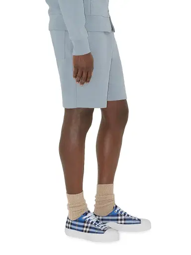 Burberry Men's Check Low-Top Sneakers - Hyacinth | Thumbnail 7 Burberry Men's Check Low-Top Sneakers - Hyacinth | Thumbnail 7