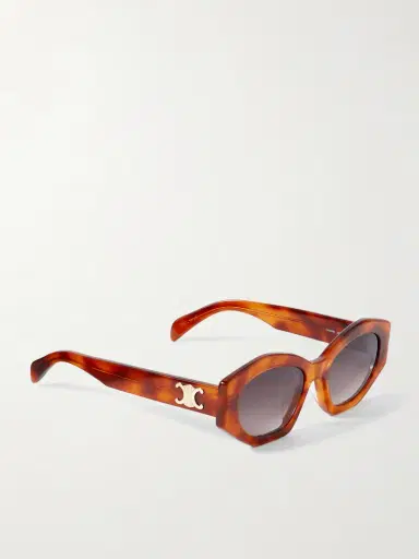 CELINE Eyewear Triomphe Cat-eye Acetate Sunglasses | Thumbnail 3 CELINE Eyewear Triomphe Cat-eye Acetate Sunglasses | Thumbnail 3