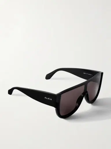 Alaïa Mask Large D-frame Acetate Sunglasses | Thumbnail 3 Alaïa Mask Large D-frame Acetate Sunglasses | Thumbnail 3