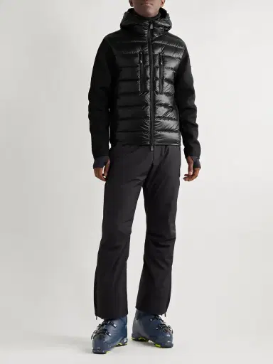 Moncler Grenoble Quilted Shell and Knitted Hooded Down Ski Jacket - Men | Thumbnail 2 Moncler Grenoble Quilted Shell and Knitted Hooded Down Ski Jacket - Men | Thumbnail 2