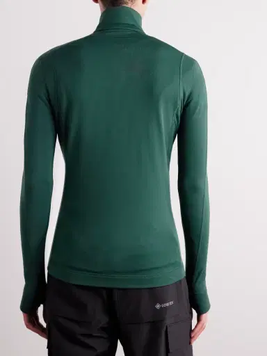 Moncler Grenoble Slim-Fit Polartec® Power Grid™ Half-Zip Base Layer - Men | Thumbnail 3 Moncler Grenoble Slim-Fit Polartec® Power Grid™ Half-Zip Base Layer - Men | Thumbnail 3