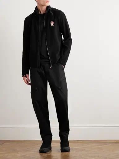 Moncler Grenoble Shell-Trimmed Fleece Ski Jacket - Men | Thumbnail 2 Moncler Grenoble Shell-Trimmed Fleece Ski Jacket - Men | Thumbnail 2