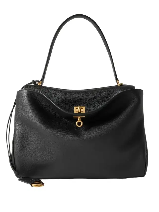 Balenciaga Rodeo Medium Textured-leather Shoulder Bag